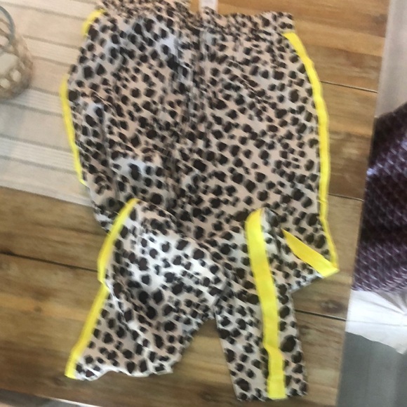 NWT Anthropologie Ferris Leopard Track Pants sz M - Picture 10 of 11